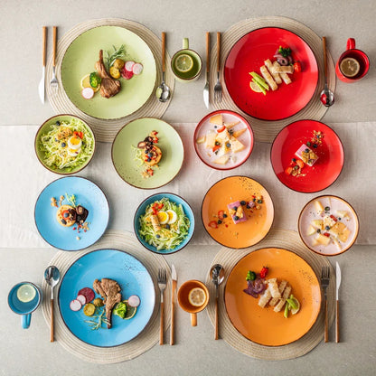 Aagman Piece Stoneware Dinnerware Set - Service for 4