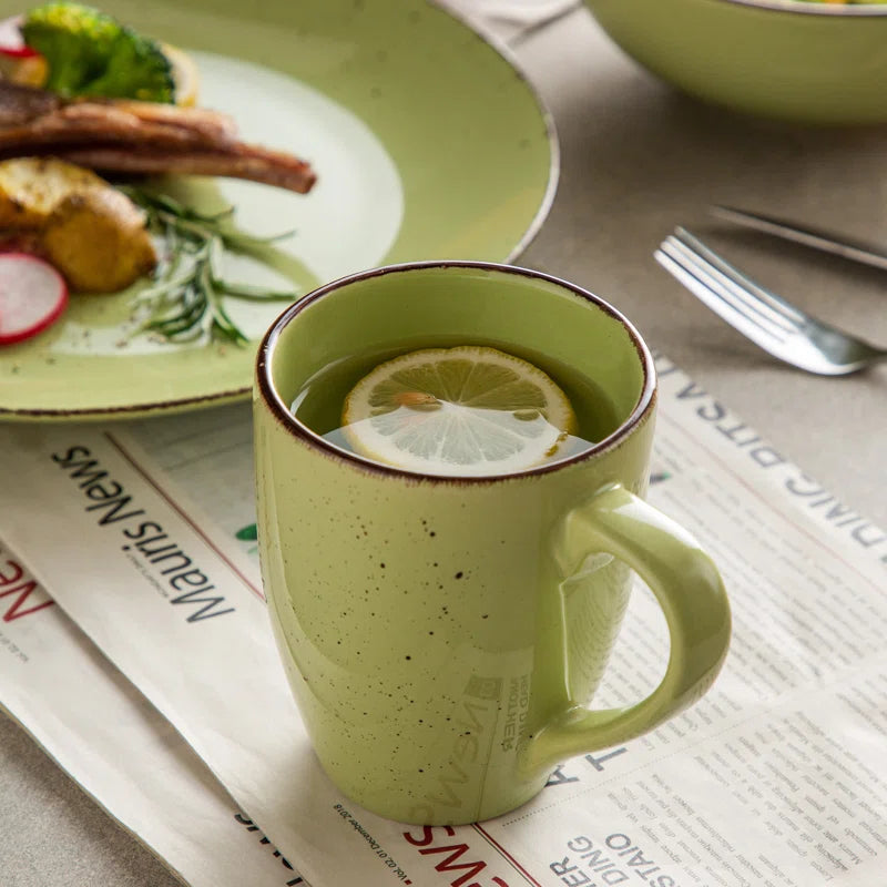 Aagman Piece Stoneware Dinnerware Set - Service for 4